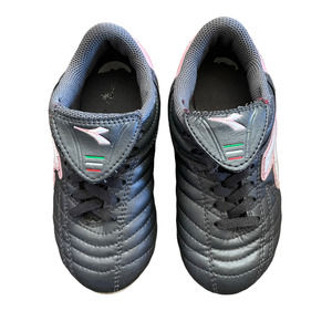 Diadora Forza Little Girls Soccer Kids Cleats Gray Pink Size US 11
